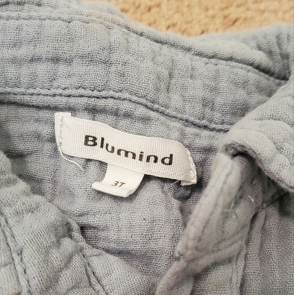 Gauze Buttoned down Shirt - Picture 3 of 4